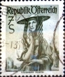 Stamps Austria -  Intercambio 2,25 usd 7 S. 1952
