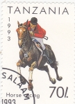 Stamps Tanzania -  equitación