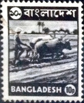 Stamps Bangladesh -  Intercambio 0,25 usd 10 p. 1976