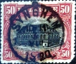 Sellos de Europa - B�lgica -  Intercambio 0,30 usd 50 cent. 1915