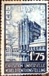 Stamps Belgium -  Intercambio 0,30 usd 1,75 fr. 1934