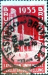Stamps Belgium -  Intercambio 0,40 usd 1 fr. 1934