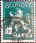 Stamps Belgium -  Intercambio 0,20 usd 5 cent. 1912