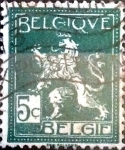 Stamps Belgium -  Intercambio 0,20 usd 5 cent. 1912