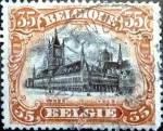 Sellos de Europa - Blgica -  Intercambio 0,30 usd 35 cent. 1915