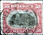 Sellos de Europa - B�lgica -  Intercambio 0,30 usd 50 cent. 1915