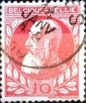 Stamps Belgium -  Intercambio 0,60 usd 10 cent. 1905