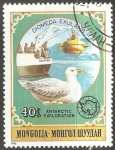 Stamps Mongolia -  Diomeda exulans