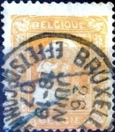Stamps Belgium -  Intercambio 8,00 usd 1 fr. 1905