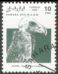 Stamps : Europe : Spain :  Sahara-buitre