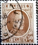 Stamps Belgium -  Intercambio 0,20 usd 50 cent. 1925