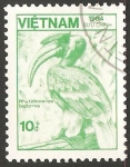 Stamps Vietnam -  rhytidoceros bicornis