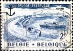 Stamps Belgium -  Intercambio 0,20 usd 2 fr. 1957