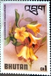 Stamps : Asia : Bhutan :  Intercambio 0,20 usd 1 ch. 1976