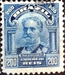 Stamps : America : Brazil :  Intercambio 0,20 usd 200 reales 1906