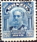 Stamps Brazil -  Intercambio 0,20 usd 200 reales 1906