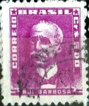 Stamps : America : Brazil :  Intercambio 0,20 usd 5 cruceiros 1956