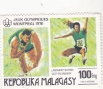 Sellos de Asia - Madagascar -  juegos olímpicos de Montreal-76