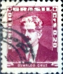 Stamps : America : Brazil :  Intercambio 0,20 usd 0,20 cruceiros 1954