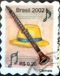 Stamps Brazil -  Intercambio crxf2 0,20 usd 0,20 reales 2002