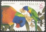 Sellos del Mundo : Oceania : Australia : Rainbow lorikeet