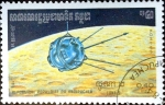 Stamps : Asia : Cambodia :  Intercambio 0,20 usd 40 cent. 1984
