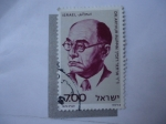 Sellos de Asia - Israel -  Dr. Arthur Ruppin.1876-1943.