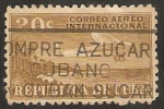 Stamps : America : Cuba :  Avión