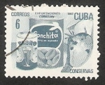 Sellos de America - Cuba -  Exportaciones cubanas de conservas