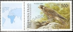 Stamps Burkina Faso -  Falco peregrinus-halcón peregrino