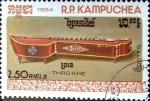 Stamps Cambodia -  Intercambio nfxb 0,30 usd 2,50 riel 1984