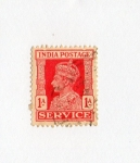 Stamps : Asia : India :  India Postage-SERVICE