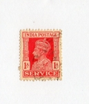 Sellos de Asia - India -  India Postage-SERVICE