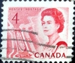 Stamps Canada -  Intercambio 0,20 usd 4 cent. 1967