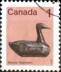 Stamps Canada -  Intercambio 0,20 usd 1 cent. 1982
