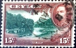 Stamps : Asia : Sri_Lanka :  Intercambio 0,20 usd 15 cent. 1938