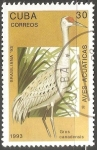 Stamps Cuba -  Grus canadensis