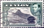 Stamps Sri Lanka -  Intercambio 0,20 usd 3 cent. 1942