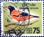 Sellos de Asia - Sri Lanka -  Intercambio aexa 0,75 usd 75 cent. 1966