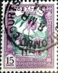 Stamps Sri Lanka -  Intercambio 0,45 usd 15 cent. 1950