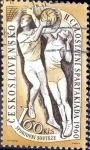 Stamps Czechoslovakia -  Intercambio 0,25 usd 1,60 k. 1960