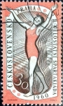 Stamps Czechoslovakia -  Intercambio m1b 0,20 usd 30 h. 1960