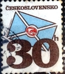 Stamps Czechoslovakia -  Intercambio 0,20 usd 30 h. 1974
