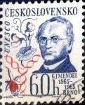 Stamps Czechoslovakia -  Intercambio m1b 0,20 usd 60 h. 1965