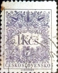 Stamps Czechoslovakia -  Intercambio 0,20 usd 1 k. 1954