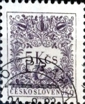 Stamps Czechoslovakia -  Intercambio 0,25 usd 5 k. 1955