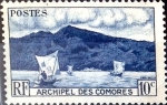 Stamps : Africa : Comoros :  Intercambio 0,30 usd 10 cent. 1950