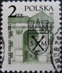Stamps Poland -  Malachowski Lyceum, Arms of Polish Order of Labor