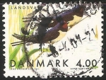 Stamps : Europe : Denmark :  Aves