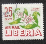 Sellos de Africa - Liberia -  Flores